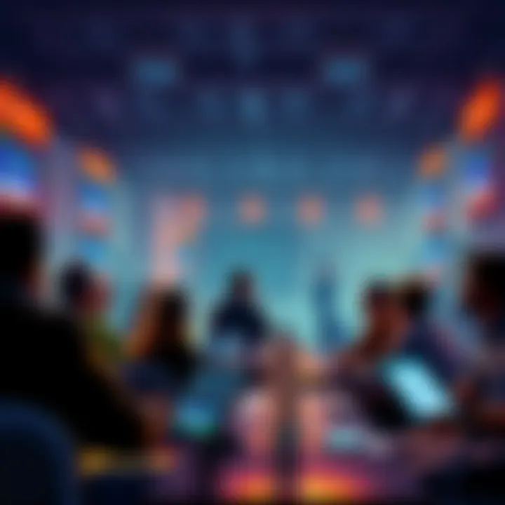 An online forum discussion about cryptocurrency with people sharing trade tips and market insights.