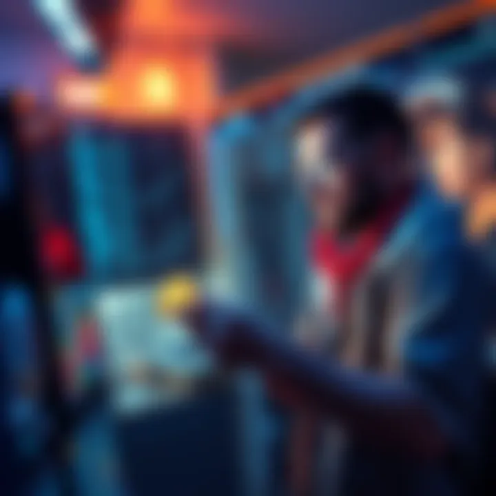 Navigating the Crypto Market with Ease A confident first-time buyer exploring cryptocurrency options on a digital platform