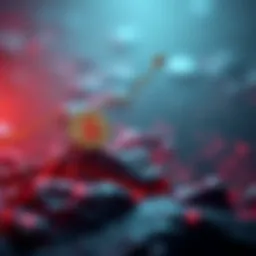 A graphic showing Bitcoin rising with a backdrop of a world map highlighting Iran, symbolizing increased crypto investments due to geopolitical tensions.