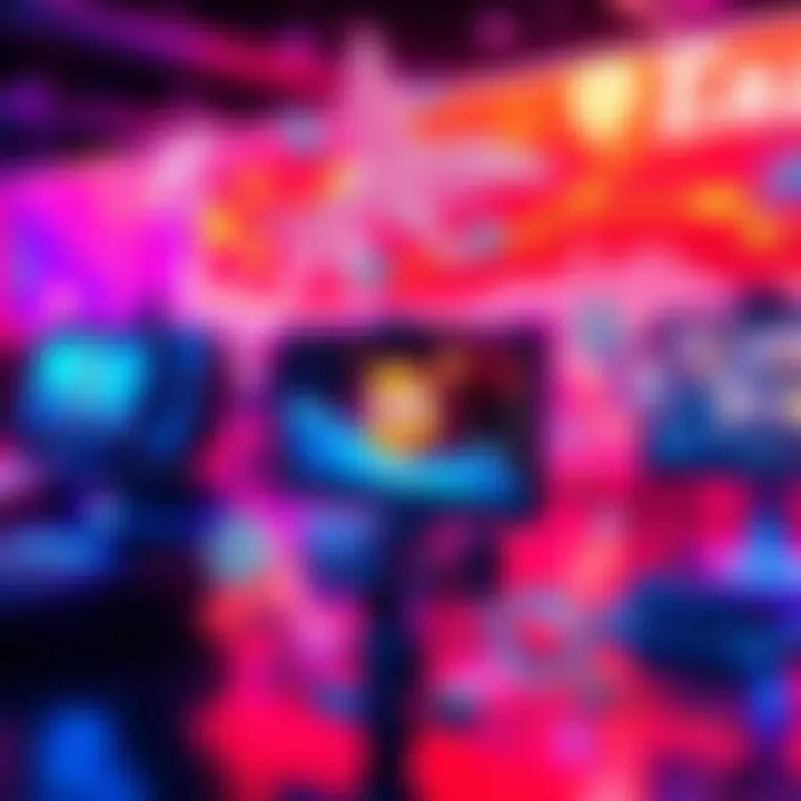 Dynamic representation of crypto gaming and gambling advertisements showcasing their high costs and user engagement, with digital graphics and symbols reflecting the market.