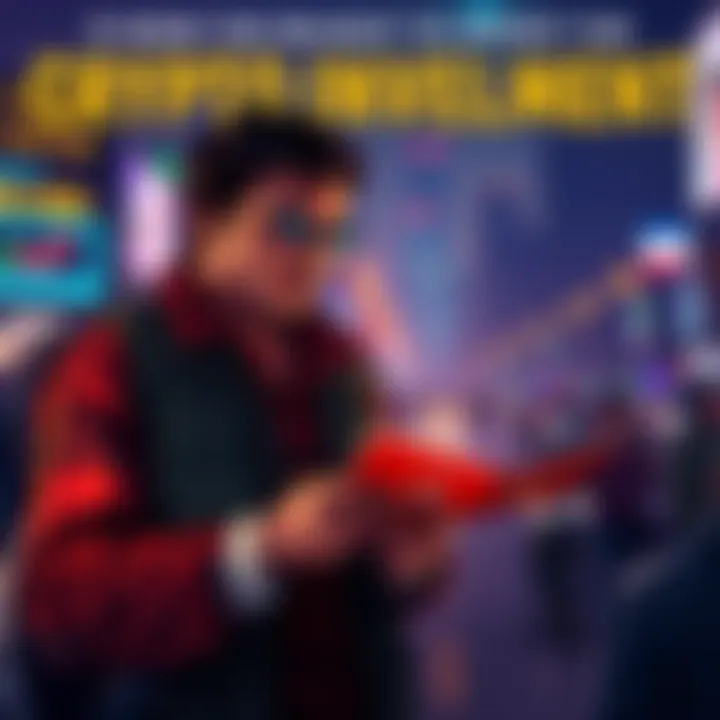 Navigating Crypto Investment A thoughtful Mexican citizen analyzing cryptocurrency options against traditional savings