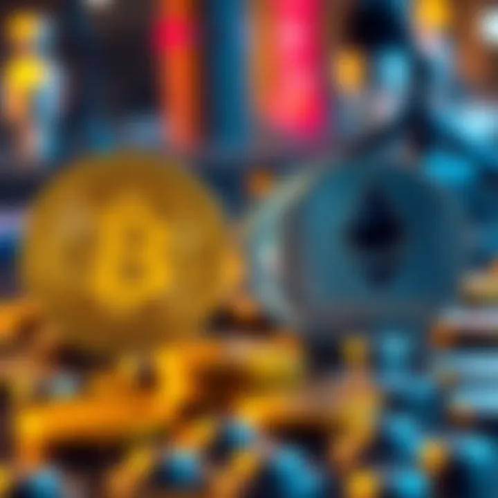 Visual representation of Bitcoin and Ethereum for investment decisions