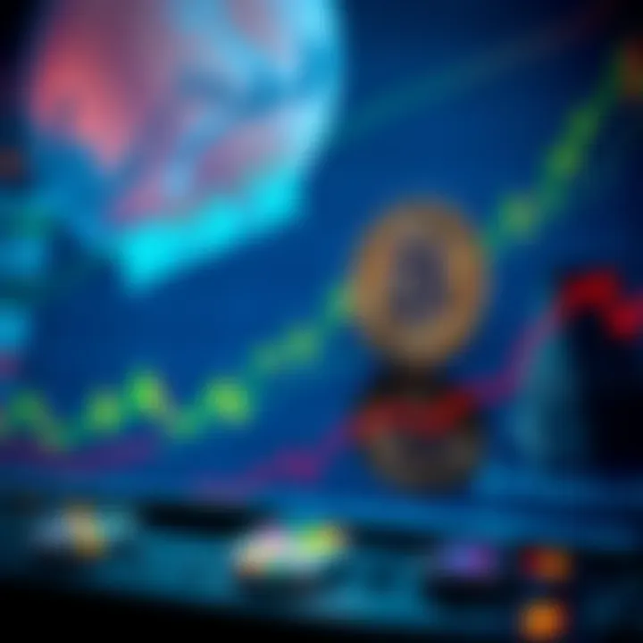 Cryptocurrency investment comparison A graph showing the performance of Bitcoin versus Ethereum and other cryptocurrencies