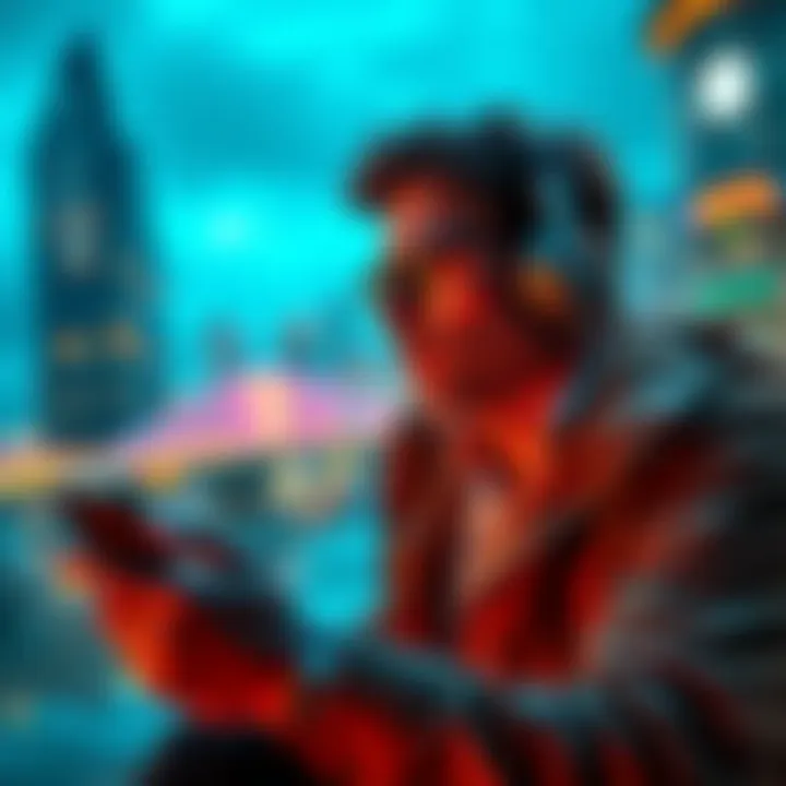 A reflective investor weighing options in a tumultuous crypto market