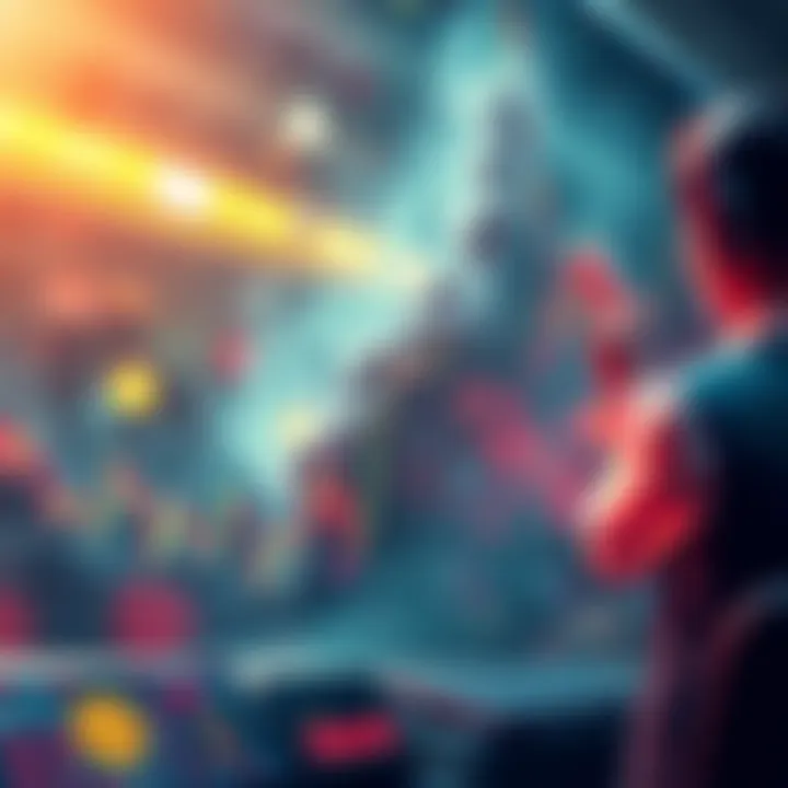 Visual representation of a collapsing cryptocurrency chart with traders in distress, symbolizing the liquidation crisis.