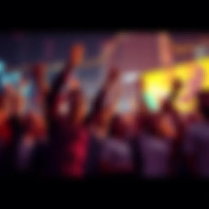 Crypto Market Bottom Signal Group of people celebrating as anti-crypto sentiment peaks, indicating market bottom.