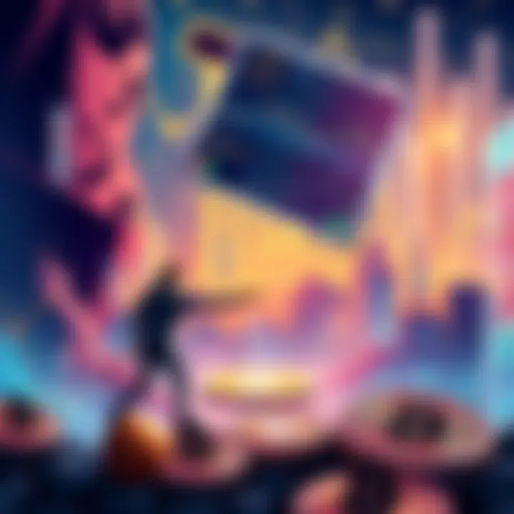 Illustration of big players buying cryptocurrencies as smaller firms struggle in the market