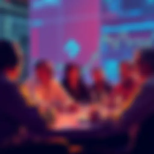 Group of crypto veterans sharing insights on market trends and predictions for summer rally