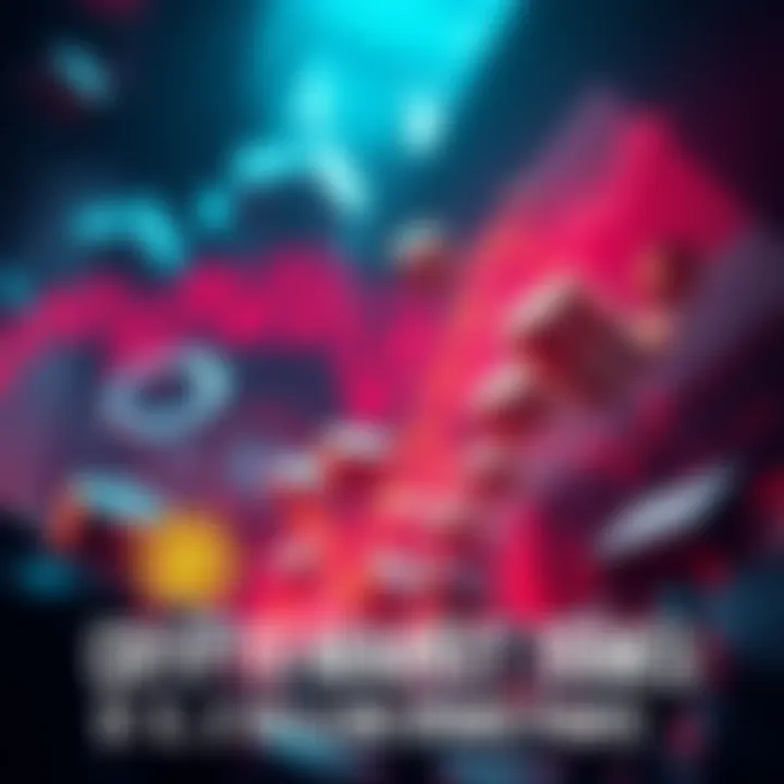 A visual representation of the cryptocurrency market experiencing a sharp decline, highlighting the volatility and uncertainty surrounding digital currencies after a major loss.