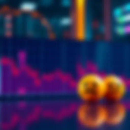 A graph showing a decline in cryptocurrency prices with sad emojis on the side, symbolizing the market sell-off.