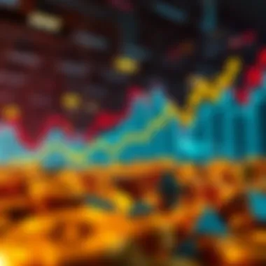 Graph showing the rise of Bitcoin and Ethereum as gold and silver values drop significantly.