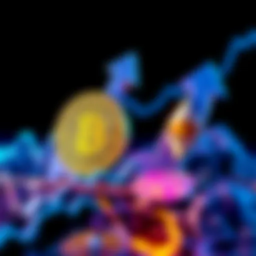 Crypto Market Recovery Bitcoin and Ethereum logos with upward trend arrows, symbolizing market recovery