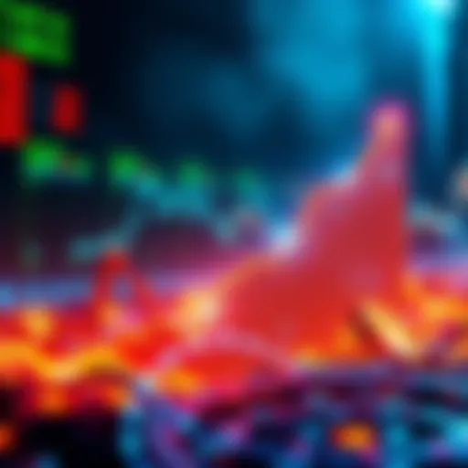 Graph showing a rising trend in cryptocurrency prices heading toward 100k