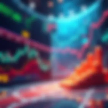 A visual representation of cryptocurrency market trends showing cycles and macroeconomic factors influencing prices.