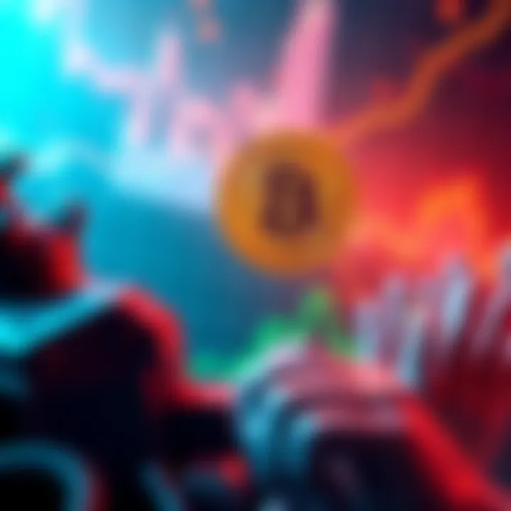 Crypto Market Trends 2026 A visual representation of the crypto market in 2026, showing Bitcoin's dominance along with Ethereum and other altcoins, highlighting mixed performance and trader activity.