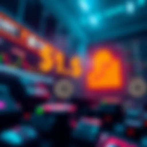 Visual representation of an $11.5 billion cryptocurrency options expiry impacting the market, with charts and trading elements