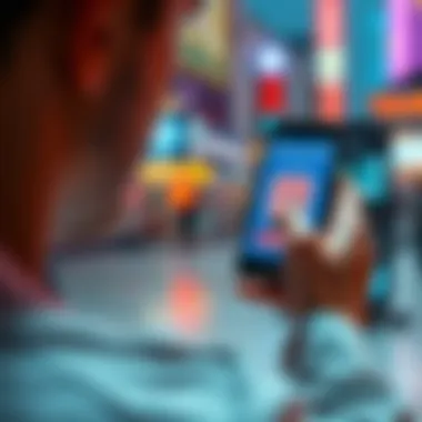 A person scanning a QR code on a phone to make a crypto payment, with USDT rewards displayed on the screen.