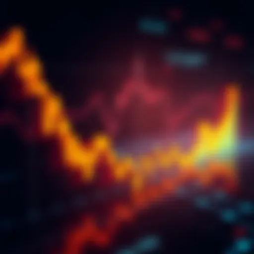 Crypto Price Surge Graph showing a rising trend in cryptocurrency prices over three days