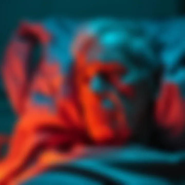 A cancer patient looking distressed after discovering their treatment fund has been stolen by a crypto scammer.