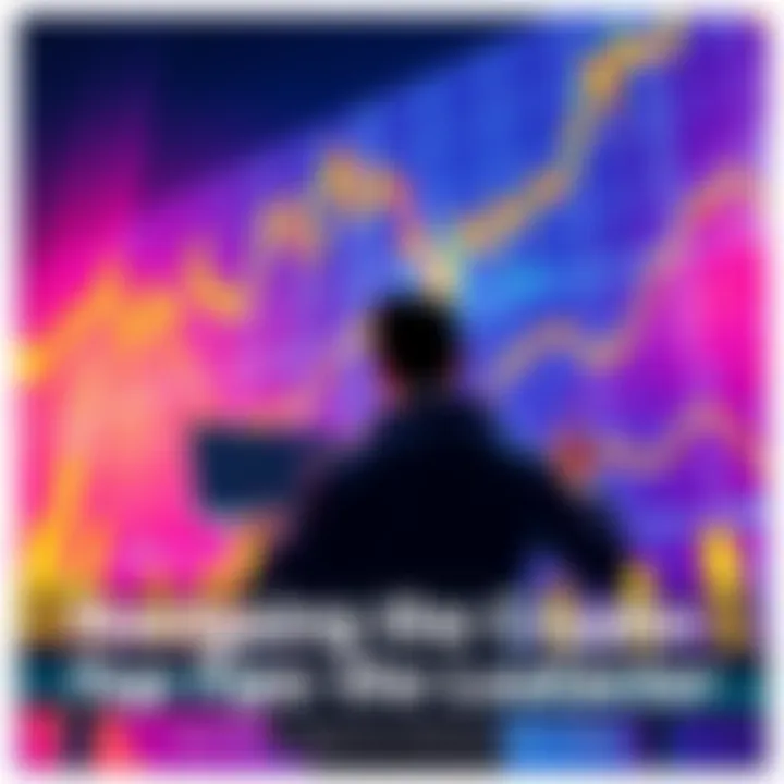 Navigating the Crypto Landscape A vibrant illustration of a trader analyzing cryptocurrency charts with digital currency symbols in the background, representing entry into the crypto market