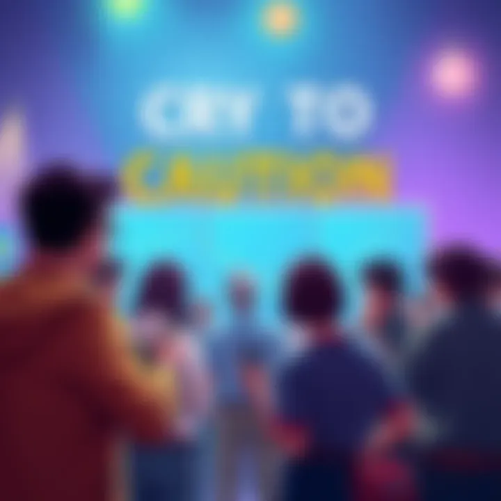 A group of people discussing cryptocurrency strategies, highlighting the importance of verification and staying alert to scams.