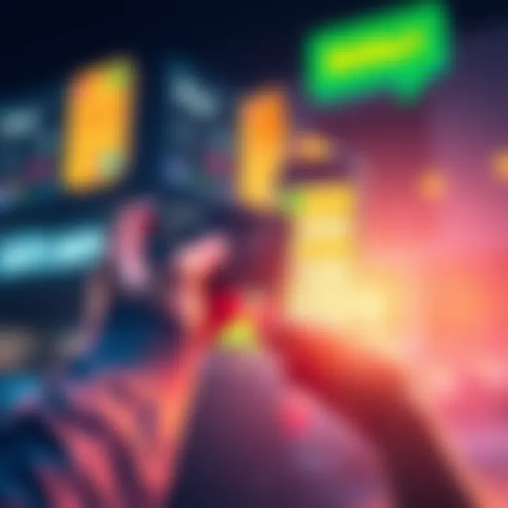 A person holding a BitMart Card in one hand and a smartphone displaying a cryptocurrency wallet in the other, symbolizing a fast purchase of Pokopia.