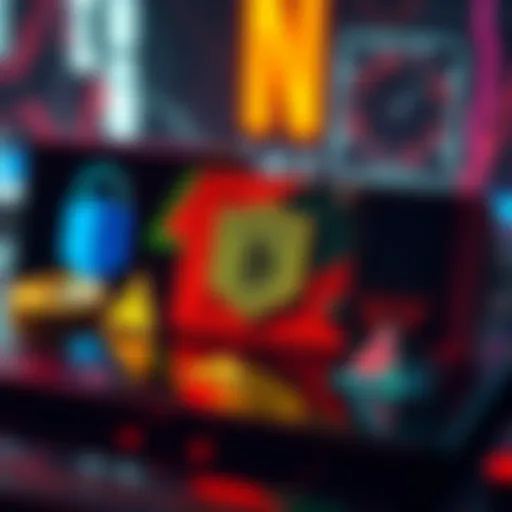 A visual representation of Metamask, Trust Wallet, Phantom, and Keplr with warning signs indicating a hack