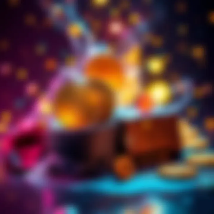 Crypto Wallet Clean-Up Visual representation of a cryptocurrency wallet being cleansed of unwanted tokens