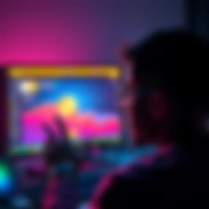 A shocked person staring at a computer screen showing a drained cryptocurrency wallet