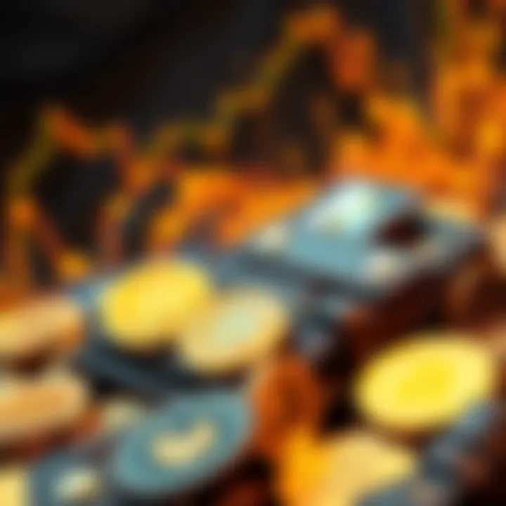 A Deep Dive into Cryptocurrency Wallets Visual representation of various cryptocurrency wallets with digital coins