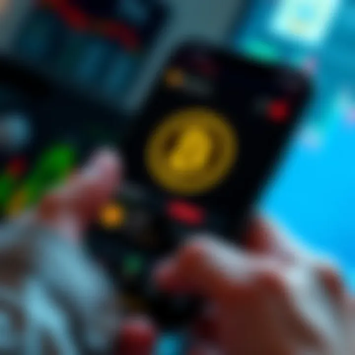 Screenshot of the Crypto.com app showing features and cryptocurrency prices