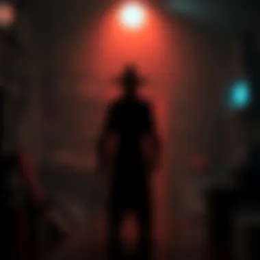 Iconic figure standing in a dimly lit space, hinting at a possible farewell, surrounded by memorabilia from its past