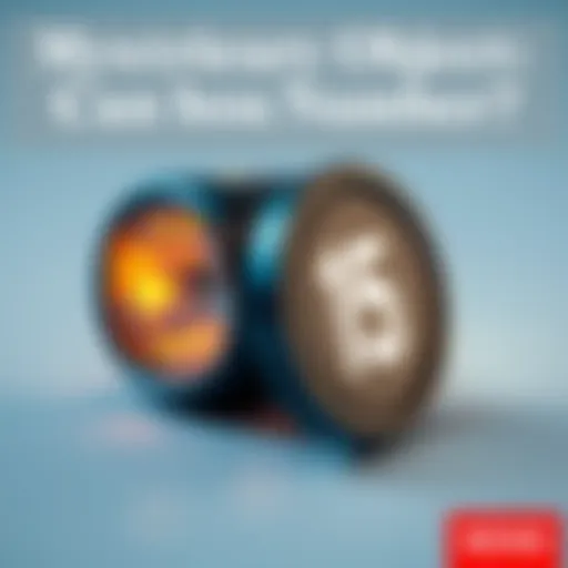 A close-up view of a mysterious object featuring a prominent number on one side, placed on a neutral background.