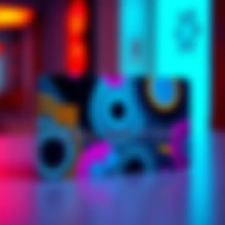 Custom Revolut Card Design A vibrant and stylish custom design for a Revolut card showcasing unique patterns and colors