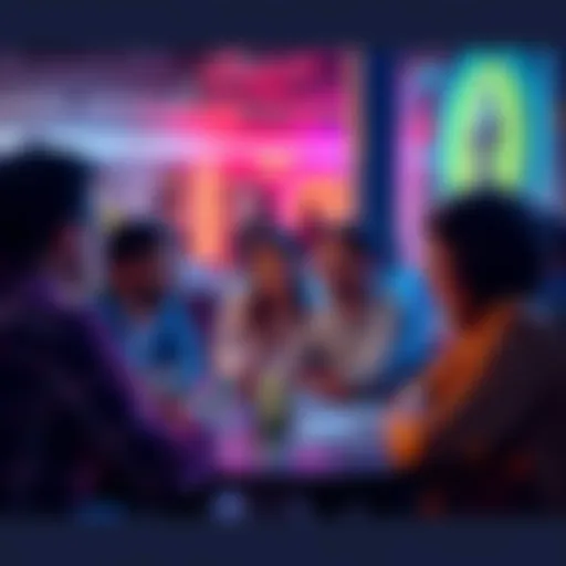 People engaged in a crypto discussion, focusing on Ethereum and the Stand with Crypto initiative.
