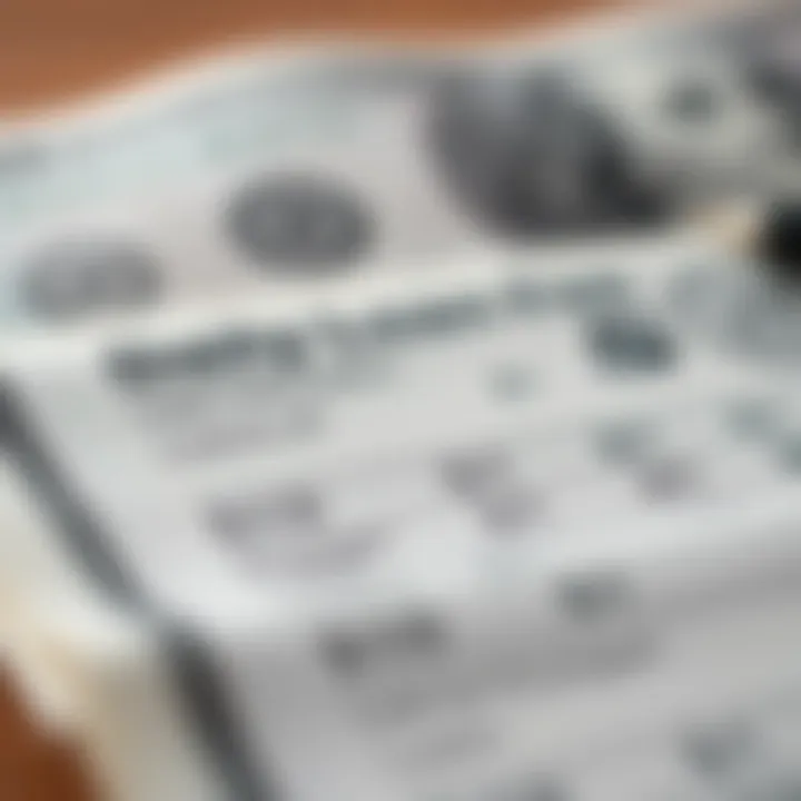 A close-up of a loan statement showing daily $1 charges