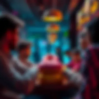 Forum members discussing their love for donuts during a trading chat session