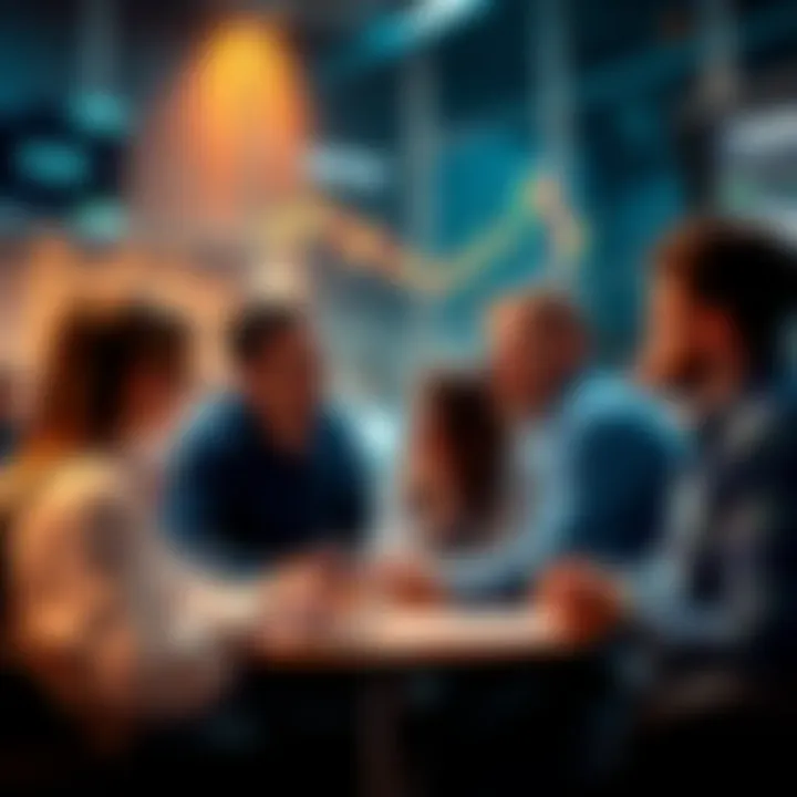 Engaging Daily Trading Discussion Community members exchanging insights on trading strategies