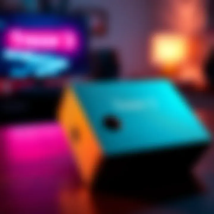 Trezor 3 box showing a small hole, security seal intact, on a table