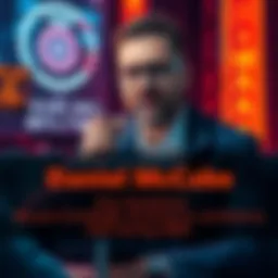 A graphic promoting an AMA with Daniel McCabe, featuring the question topics about Flexa's role in gaming, e-commerce, and fintech.