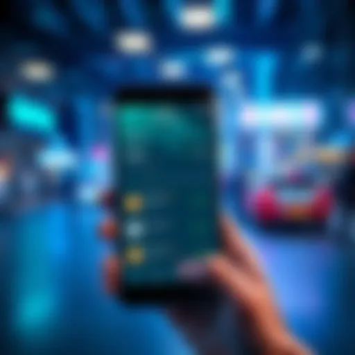 A user-friendly interface of the Dashpay Wallet showing digital currency transactions on a smartphone screen.
