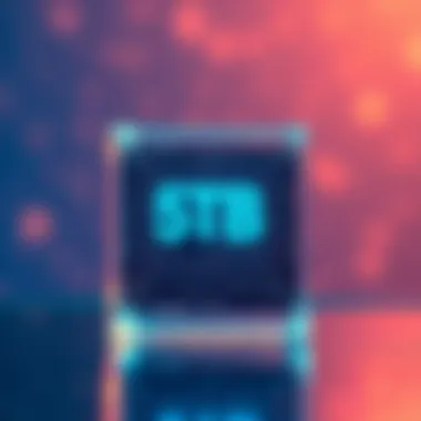 A small piece of glass containing 5TB of data, illustrating Microsoft's new technology for long-lasting data storage.