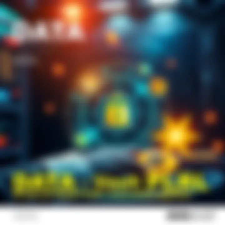 A visual representation of Data Vault PLRL's earning mechanism showing a user contributing data to a privacy vault and receiving rewards in $PLRL tokens.