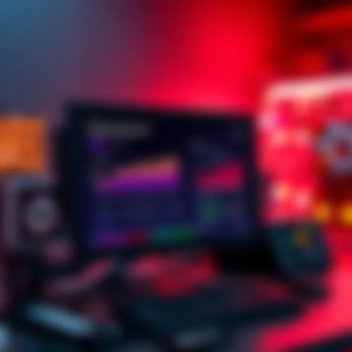 A computer monitor displaying performance metrics of the Daugherty Neural Engine during a test against Teranode