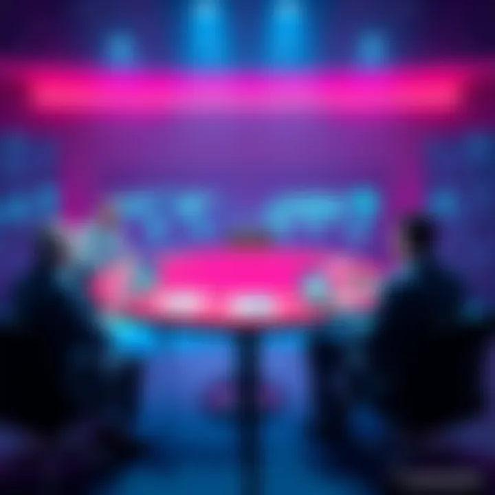 A group of people discussing Ethereum's future at a round table with charts and graphs in front of them