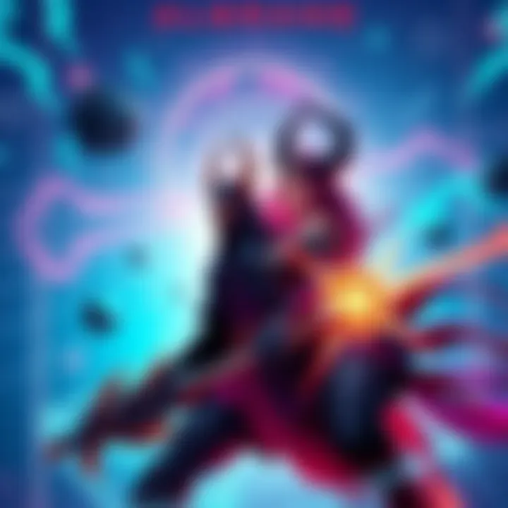 Illustration depicting the concept of decentralized oracles on the Algorand blockchain, featuring Gora and Tellor.