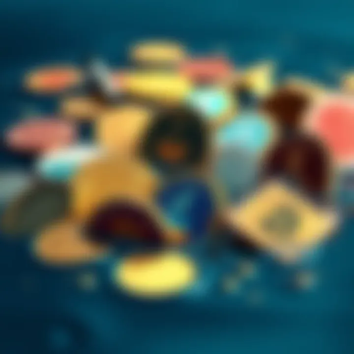 Declining Memecoins A visual representation of various memecoins sinking in water, symbolizing their loss of value and appeal in 2026.