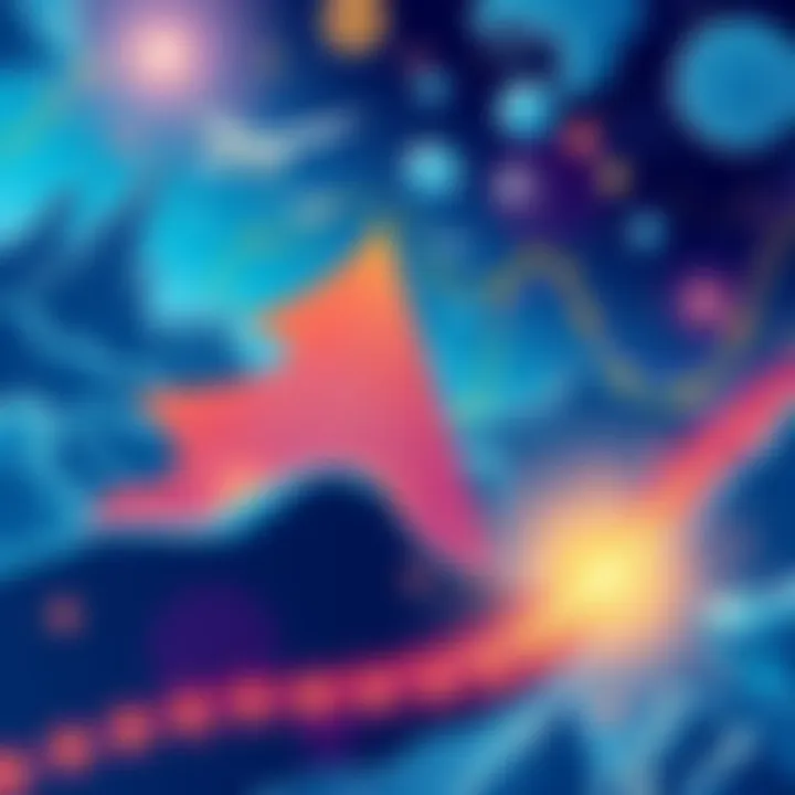 A conceptual illustration depicting the nuances of decentralized finance and liquidity provision, highlighting risk and reward in a digital landscape.