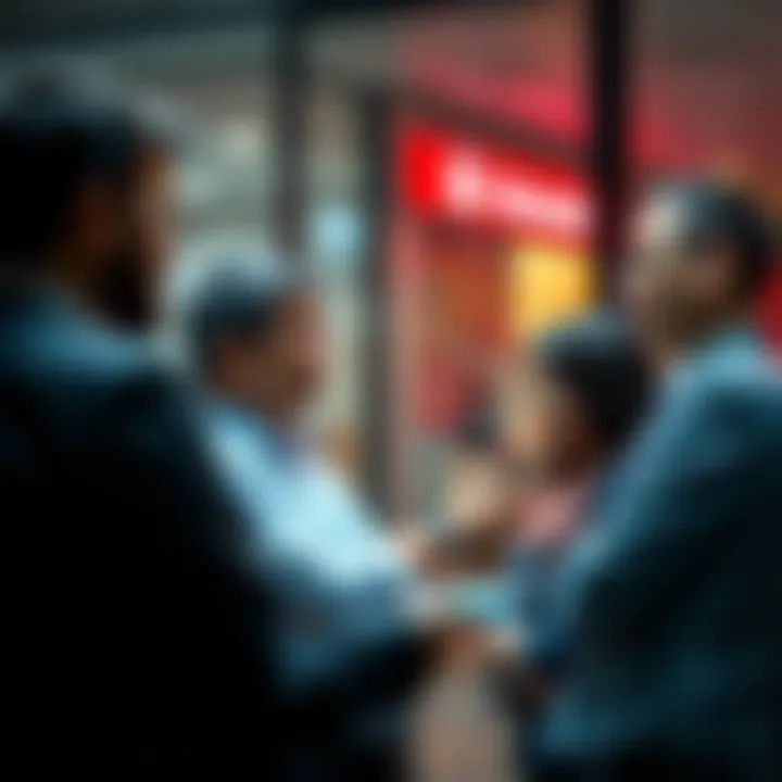Concerned customers discussing the delayed rollout of local IT IBAN and promotional rates