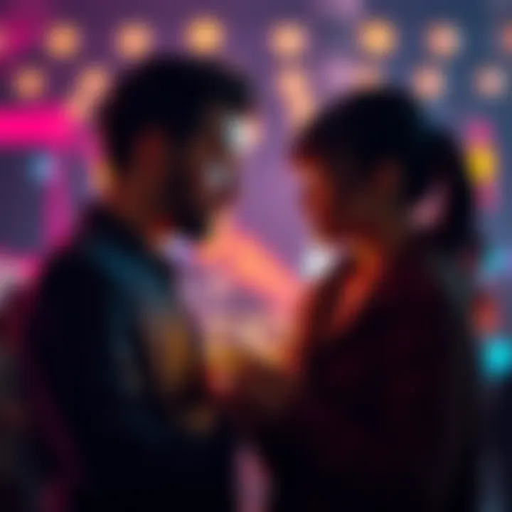 A thoughtful conversation symbolizing modern relationships